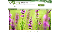 Desktop Screenshot of imapinvasives.org